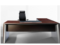 苏州办公家具图片:实木大班桌 DB-10